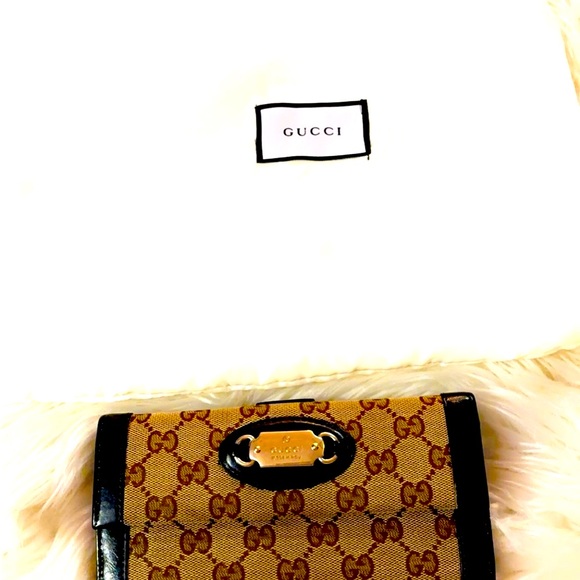 Authentic Gucci Monogram Wallet with a dust bag. - Picture 9 of 9